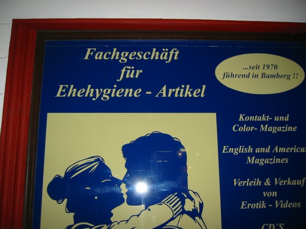 Fachgeschäft für Ehehygiene in Bamberg